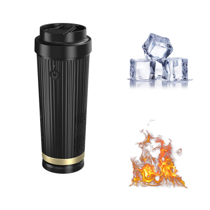 Der Warme und kühle Trinkbecher